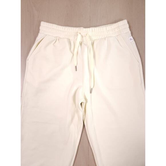 Woolx Merino Wool Joggers Women’s S – Ivory Fleece Sweatpants, Soft Warm Stretch - Picture 13 of 13